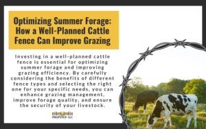 Cattle Fencing Infographic