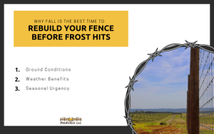 Why Fall Is the Best Time to Rebuild Your Fence Before Frost Hits Infographic